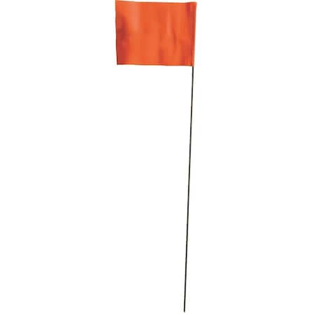 Blackburn Flag Marking Flag, Vinyl, 36 in L., 100 PK 236W STD ORG